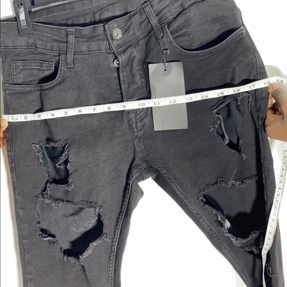 Black ripped jeans - Picture 4 of 6